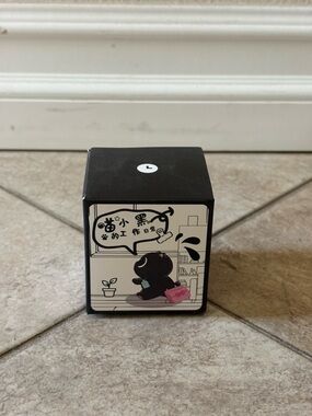 Little Black's daily work routine figurine blind box